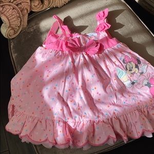 Disney baby mini summer dress with underwear
